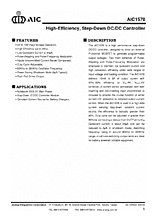 DataSheet AIC1578 pdf
